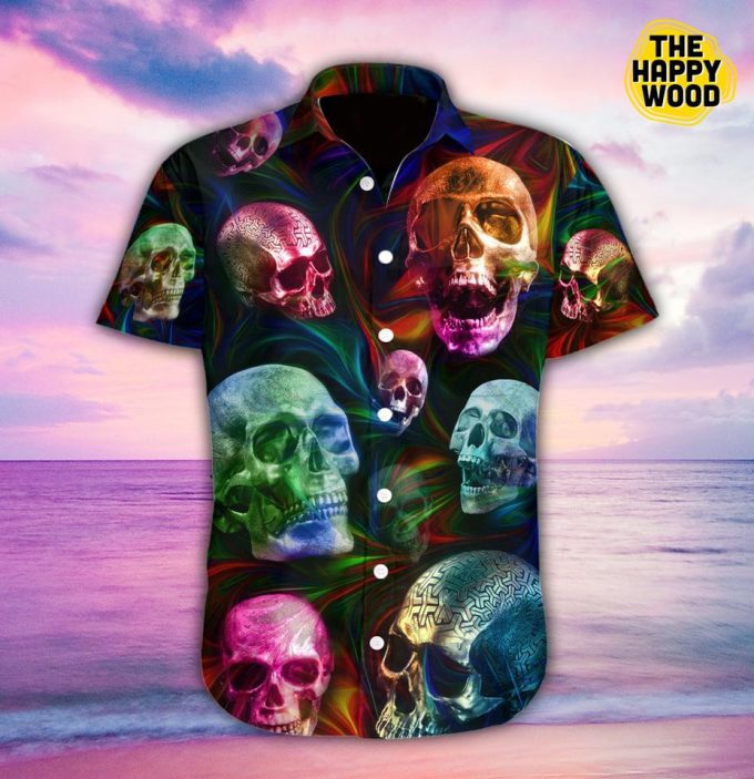 Skull Fantasy Hawaiian Shirt Ver 328 1