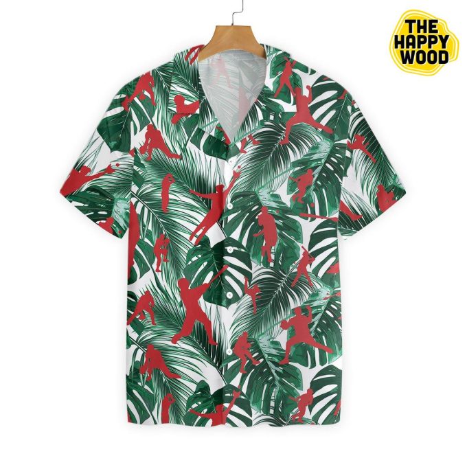Baseball Tropical Hawaiian Shirt Ver 190 1
