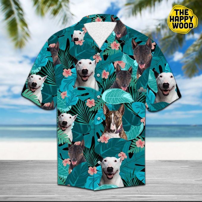 Tropical Bull Terrier Hawaiian Shirt Ver 316 1