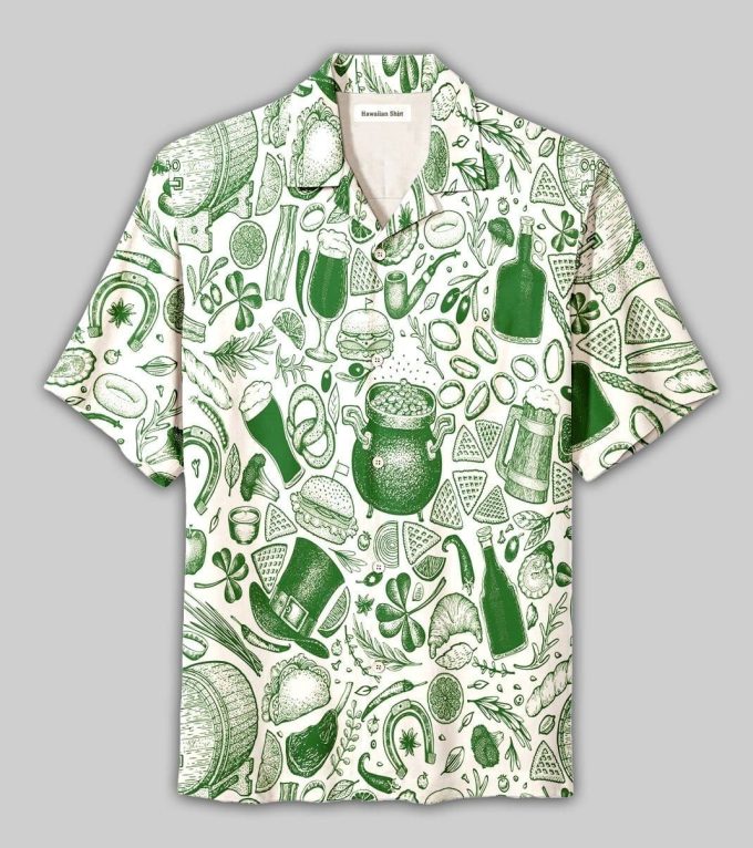 Hearty Dining Table Funny Irish Unisex Hawaiian Shirt Ver 216 1