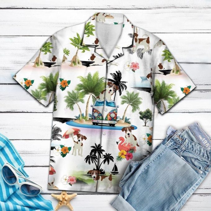 Jack Russell Terrier Vacation G5708Hawaiian Shirt Ver 366 1