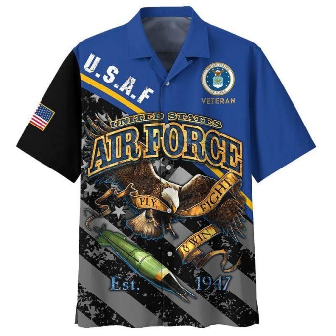 Us Air Force Is To Fly, Fight And Win Hawaiian Shirt Ver 128 1