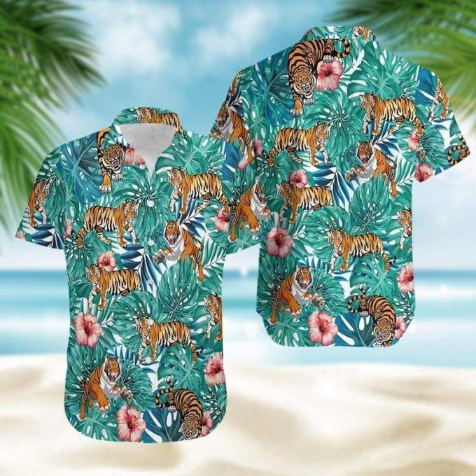 Tiger Tropical Full Printing #110121Dhhawaiian Shirt Ver 317 1