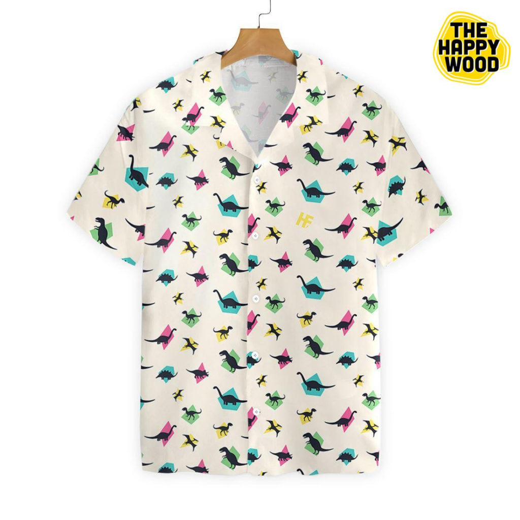 Dinosaur Shapes Hawaiian Shirt Ver 272 4