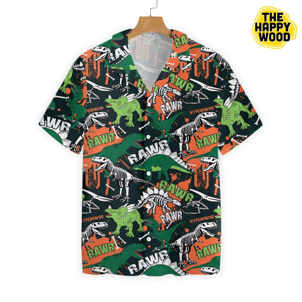 Rawr Dinosaur Hawaiian Shirt Ver 364 4