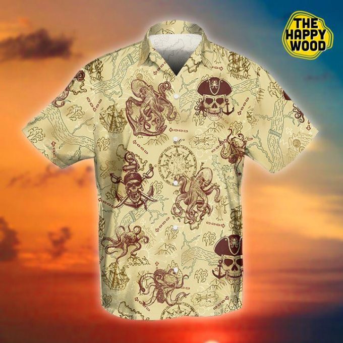 Octopus Pirate Hawaiian Shirt Ver 138 1