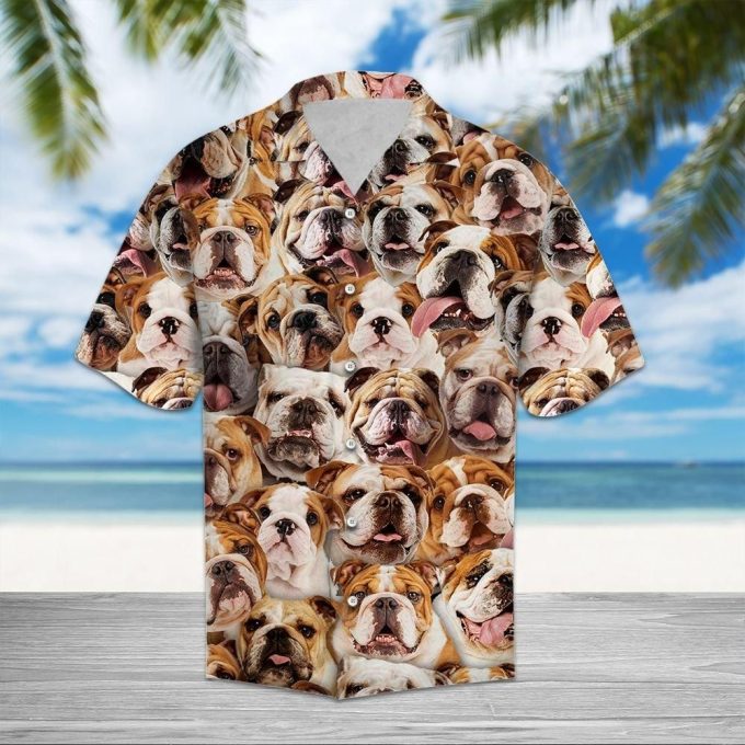 Bulldog Awesome D0107Hawaiian Shirt Ver 248 1