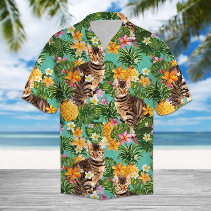Tropical Pineapple Toyger H77032Hawaiian Shirt Ver 214 1