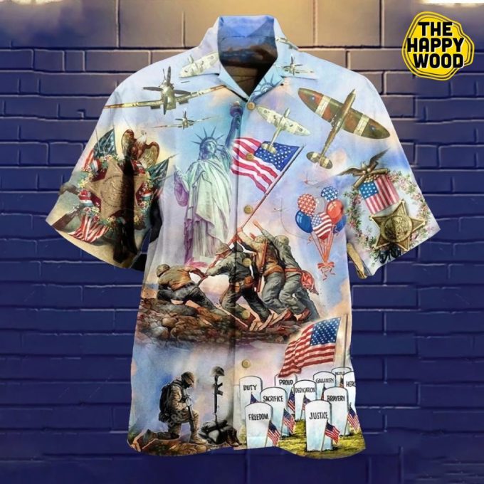 Veteran 3D Hawaiian Shirt Ver 61 1