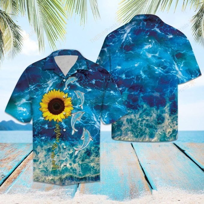 Dolphin You Are My Sunshine Hawaiian Shirt Ver 422 1