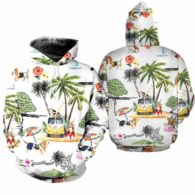 Basset Hound Hawaiian Shirt Ver 91 1