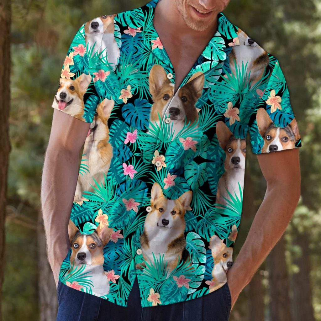 Cardigan Welsh Corgi Tropical T0207Hawaiian Shirt Ver 315 4