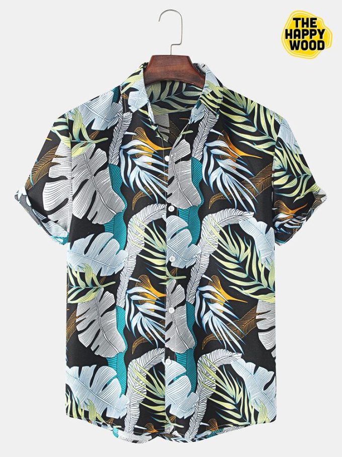 Tropical Leaf Hawaiian Shirt Ver 180 1