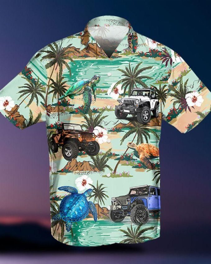 Jp And Turtle Salty Lil' Beasch Unisex Hawaiian Shirts 1