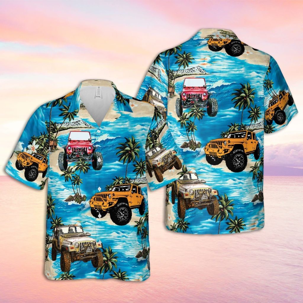 Jp On Beach Blue Summer Vibe Unisex Hawaiian Shirts 7