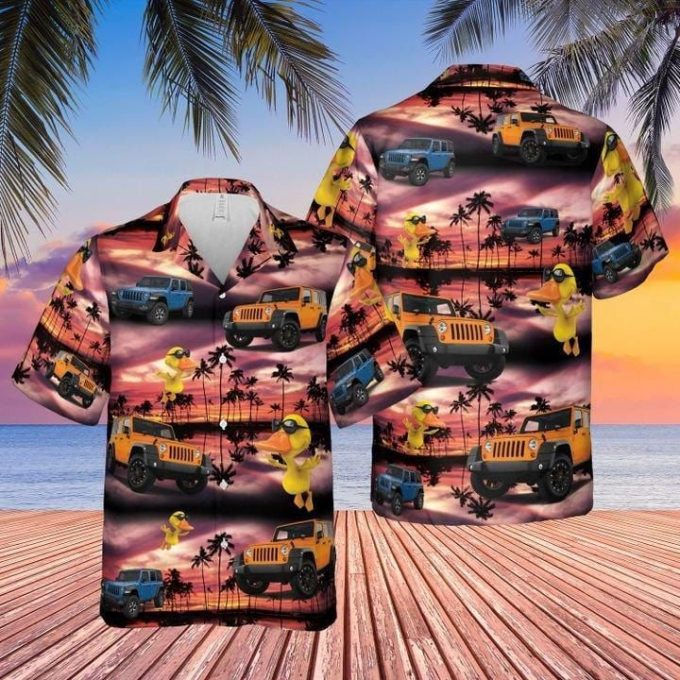 Jp &Amp;Amp; Duck - Beautiful View Sunset Beach Unisex Hawaiian Shirts 1