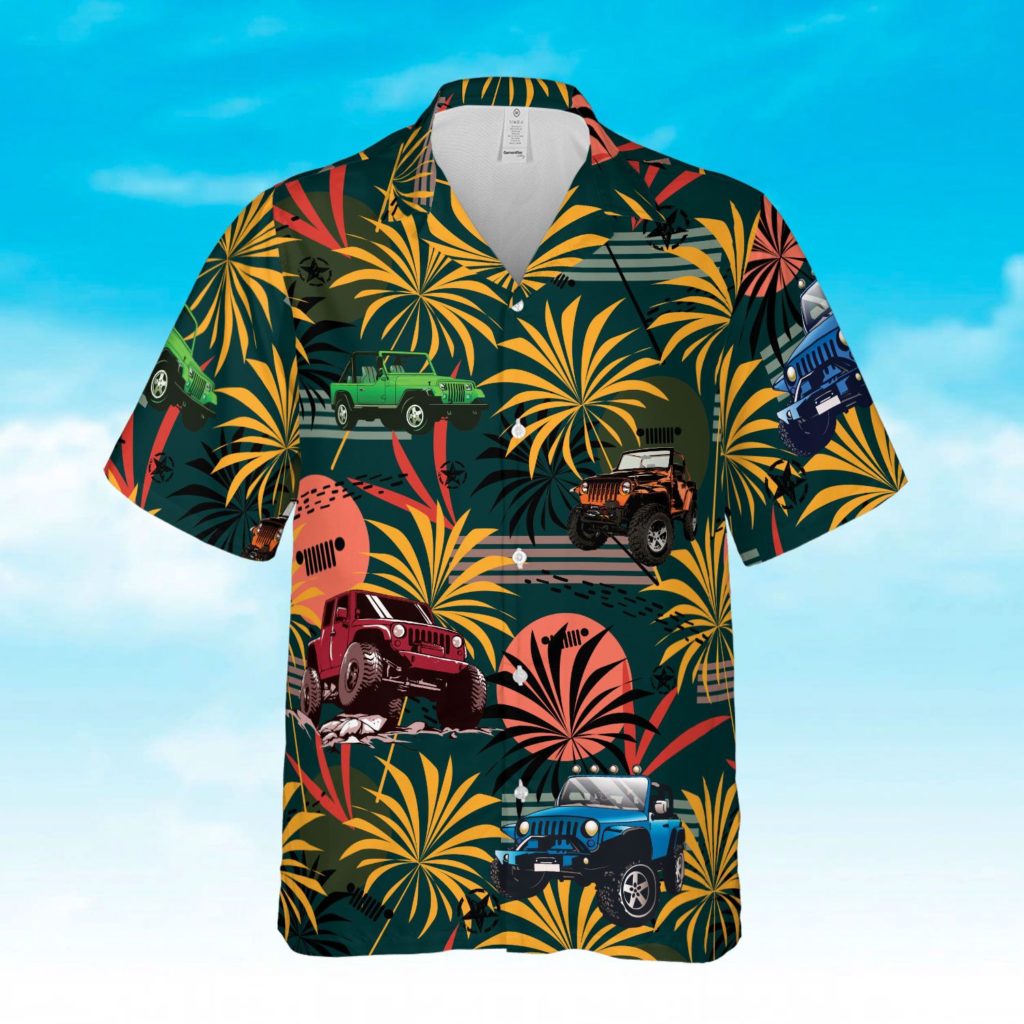 Awesome Jp Tropical Unisex Hawaiian Aloha Shirts 4