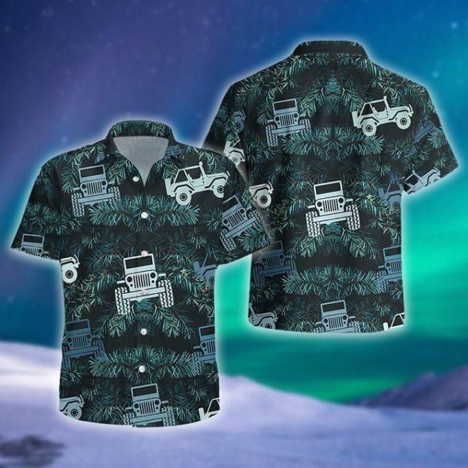 Awesome Jp Green Leaf Aloha Hawaiian Shirts 1