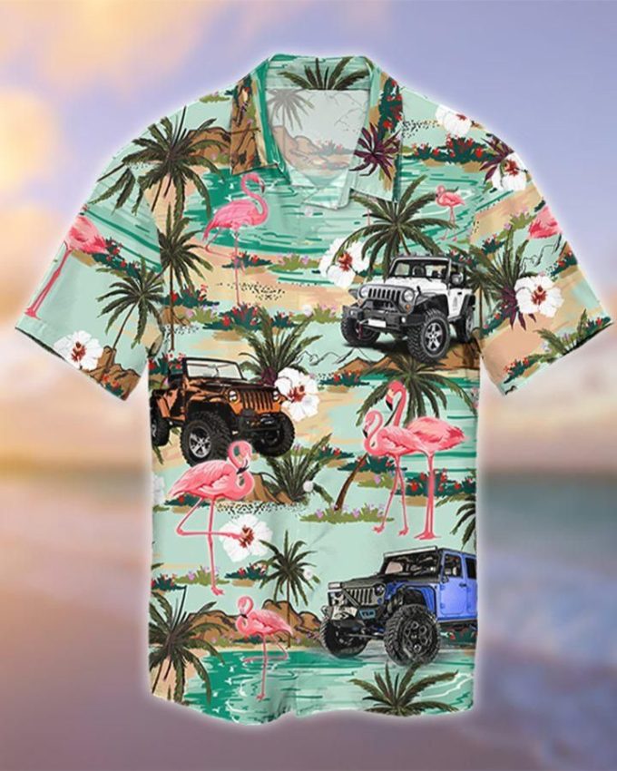 Aloha Jp And Flamingo Tropical Unisex Hawaiian Shirts 1