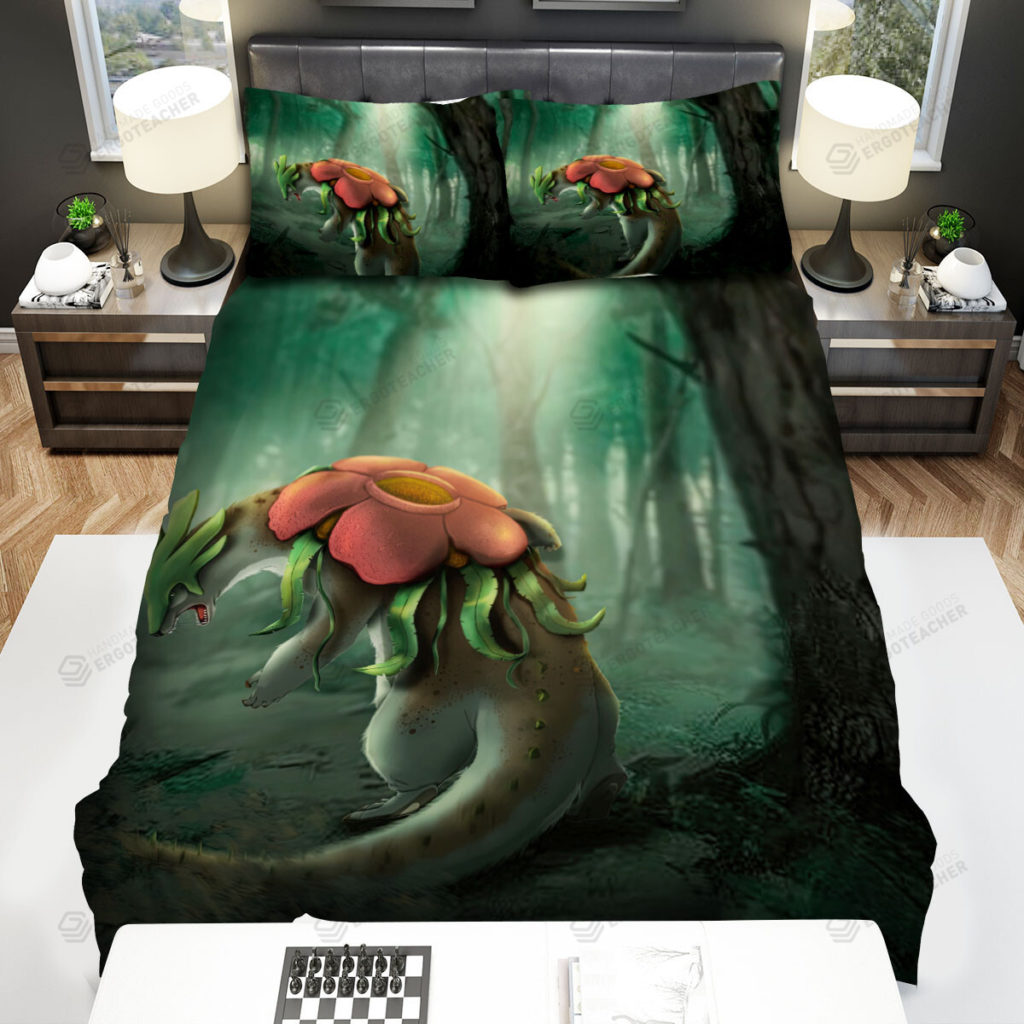 The Wildlife - The Plant Ferret In The Jungle Bed Sheets Spread Duvet Cover Bedding Sets 8