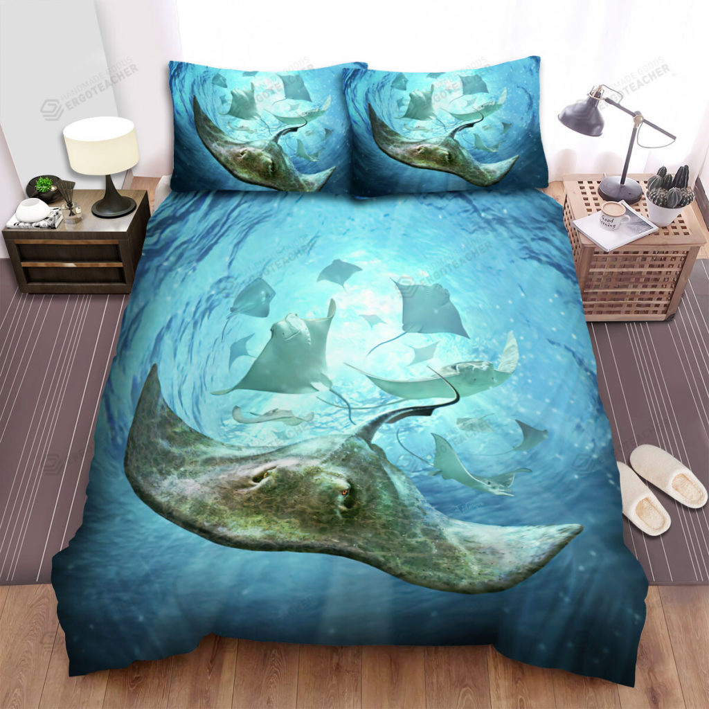 The Wild Animal - The Ray Fish Cyc;Lone Art Bed Sheets Spread Duvet Cover Bedding Sets 6