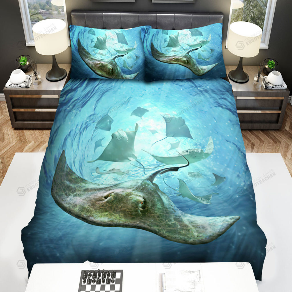 The Wild Animal - The Ray Fish Cyc;Lone Art Bed Sheets Spread Duvet Cover Bedding Sets 8