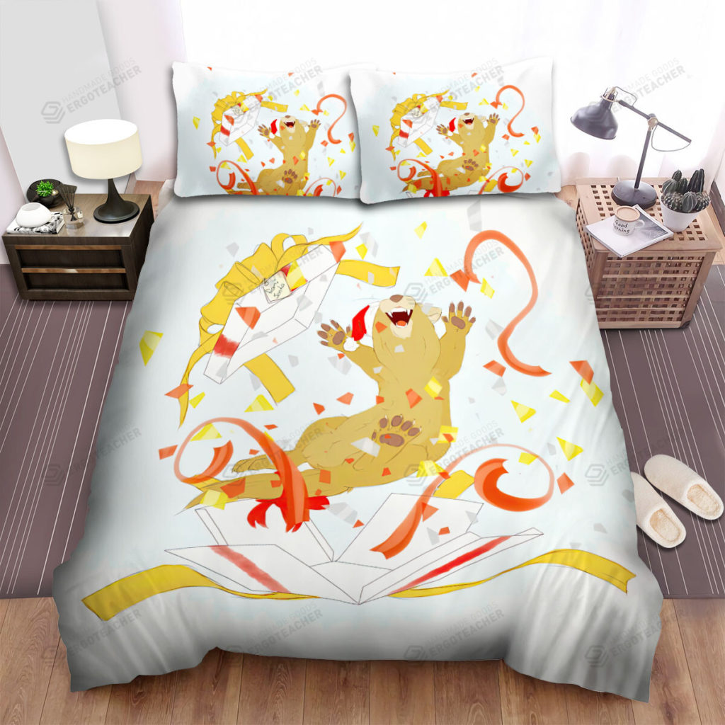 The Wildlife - The Ferret Jumping From The Box Bed Sheets Spread Duvet Cover Bedding Sets 6