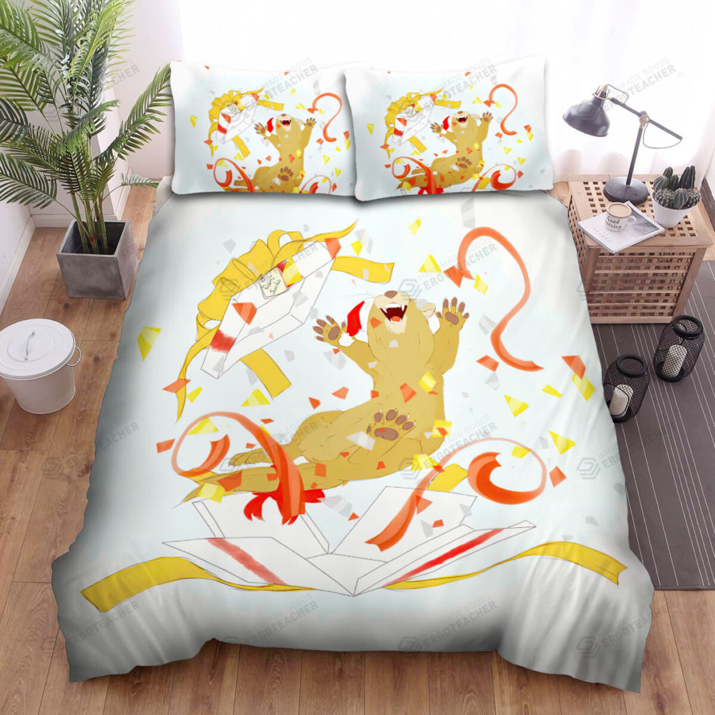 The Wildlife - The Ferret Jumping From The Box Bed Sheets Spread Duvet Cover Bedding Sets 8