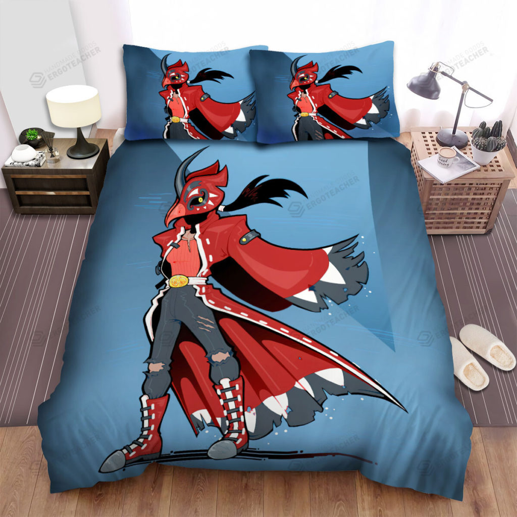 The Wildlife - The Red Cardinal Mask Art Bed Sheets Spread Duvet Cover Bedding Sets 6