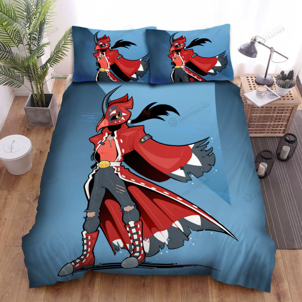 The Wildlife - The Red Cardinal Mask Art Bed Sheets Spread Duvet Cover Bedding Sets 8