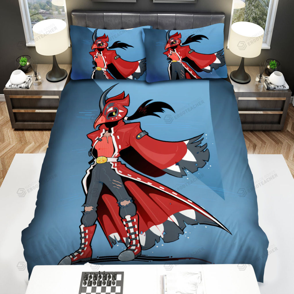 The Wildlife - The Red Cardinal Mask Art Bed Sheets Spread Duvet Cover Bedding Sets 10