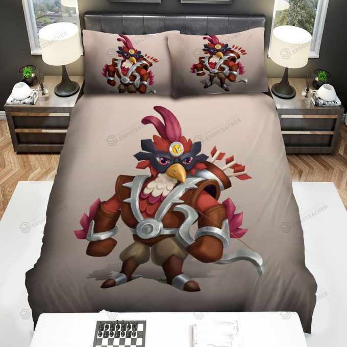 The Wildlife - The Red Cardinal Archer Art Bed Sheets Spread Duvet Cover Bedding Sets 3