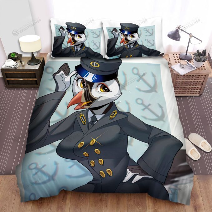The Wild Animal - The Puffin Attendant Bed Sheets Spread Duvet Cover Bedding Sets 1