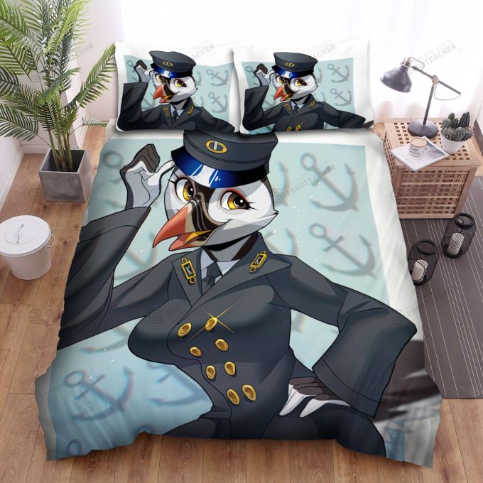 The Wild Animal - The Puffin Attendant Bed Sheets Spread Duvet Cover Bedding Sets 3