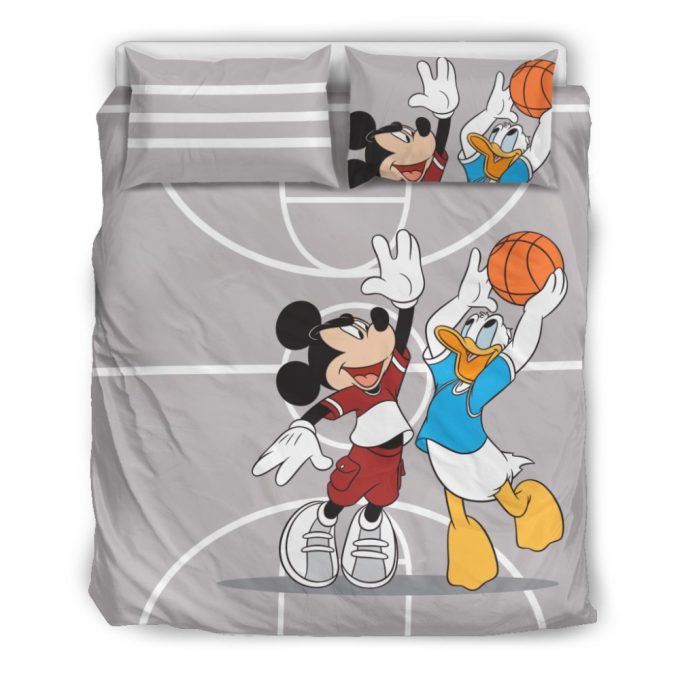 Magical Mickey And Donald Disney Bedding Set - Dreamy Comfort For Disney Fans 1