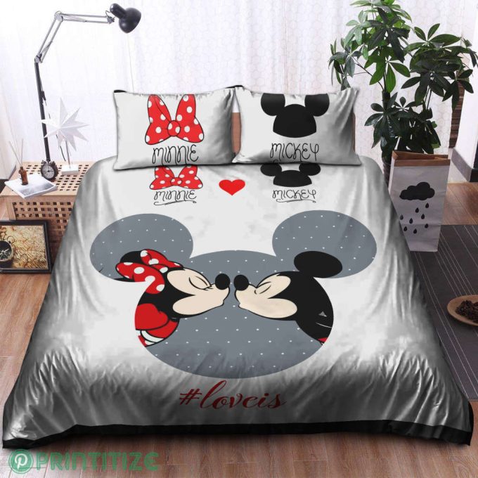 Magical Mickey And Minnie Disney Bedding Set: Dreamy Comfort For Kids 4