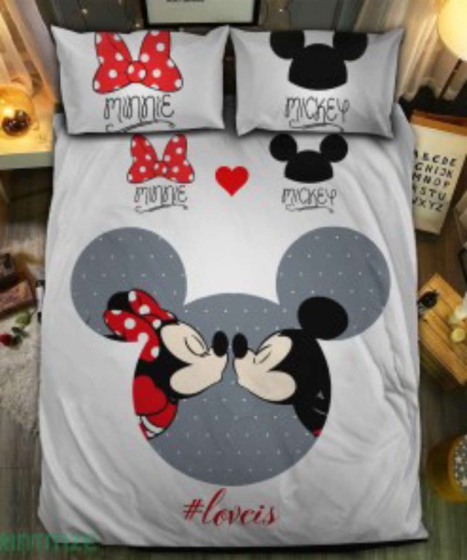 Magical Mickey And Minnie Disney Bedding Set: Dreamy Comfort For Kids 6