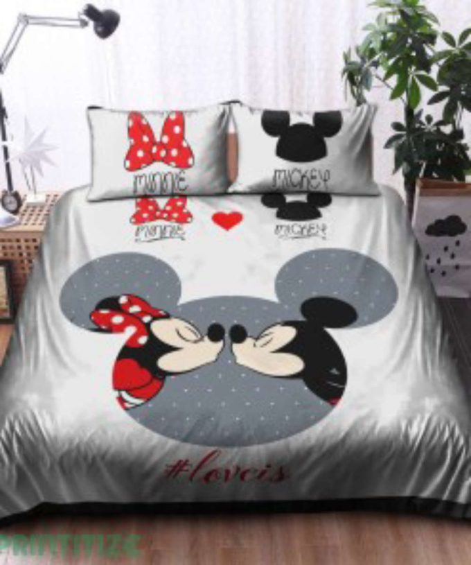 Magical Mickey And Minnie Disney Bedding Set: Dreamy Comfort For Kids 7