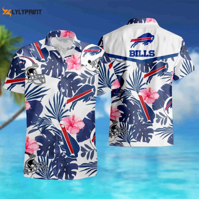 Buffalo Bills Aloha Shirt Hawaiian Aloha Summer Shirt 1