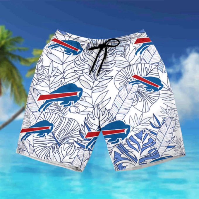 Buffalo Bills Football Aloha Shirt - Hawaiian Shorts For A Stylish Summer 4