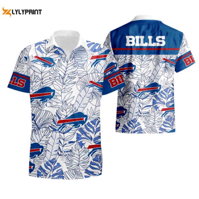 Buffalo Bills Football Aloha Shirt - Hawaiian Shorts For A Stylish Summer 1