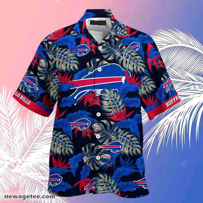Buffalo Bills Nfl Summer Beach Hawaiian Shirt Stress Blessed Obsessed 3