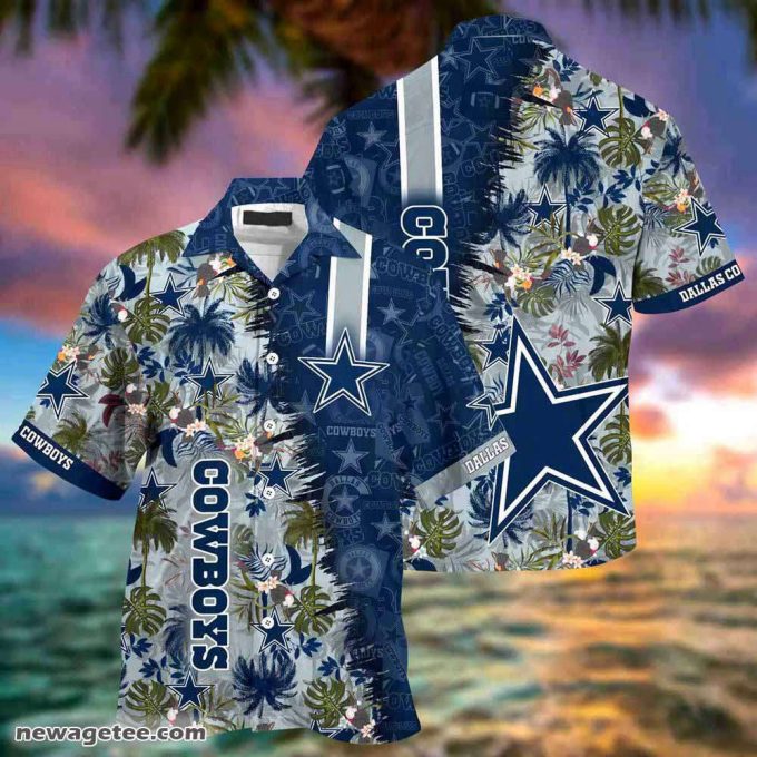 Dallas Cowboys Nfl Summer Beach Hawaiian Shirt 2