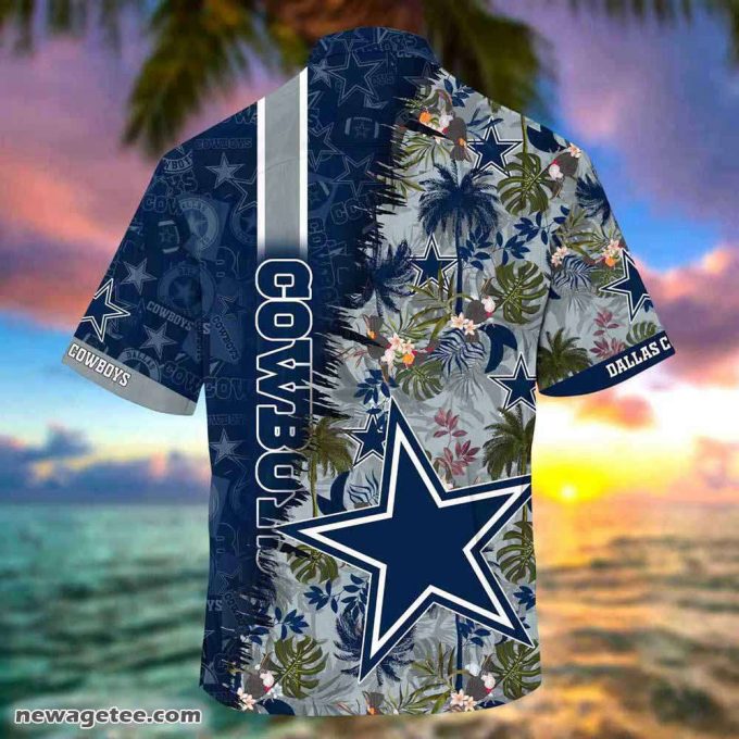 Dallas Cowboys Nfl Summer Beach Hawaiian Shirt 4