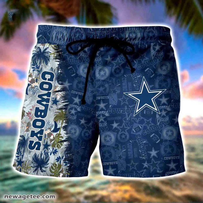 Dallas Cowboys Nfl Summer Beach Hawaiian Shirt 5
