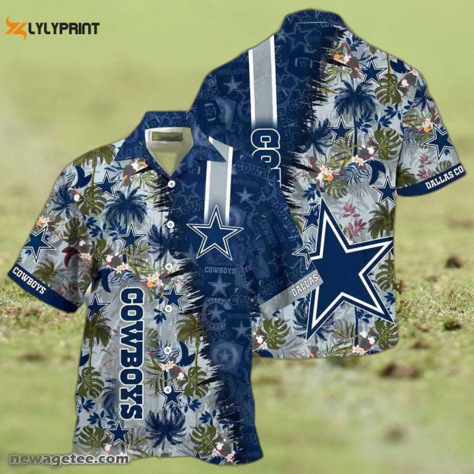 Dallas Cowboys Nfl Summer Beach Hawaiian Shirt 1