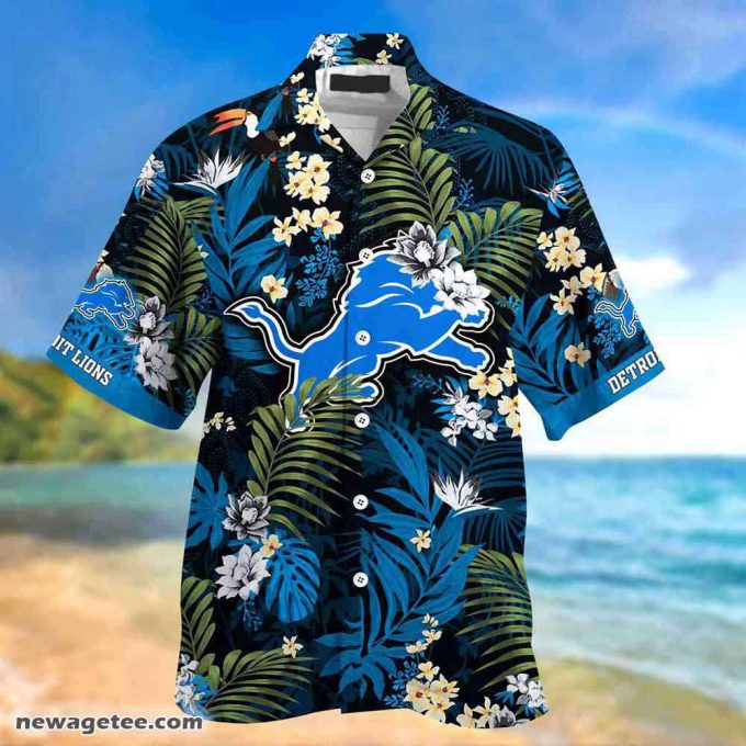 Detroit Lions Nfl Summer Beach Hawaiian Shirt This Flag Offends You 2