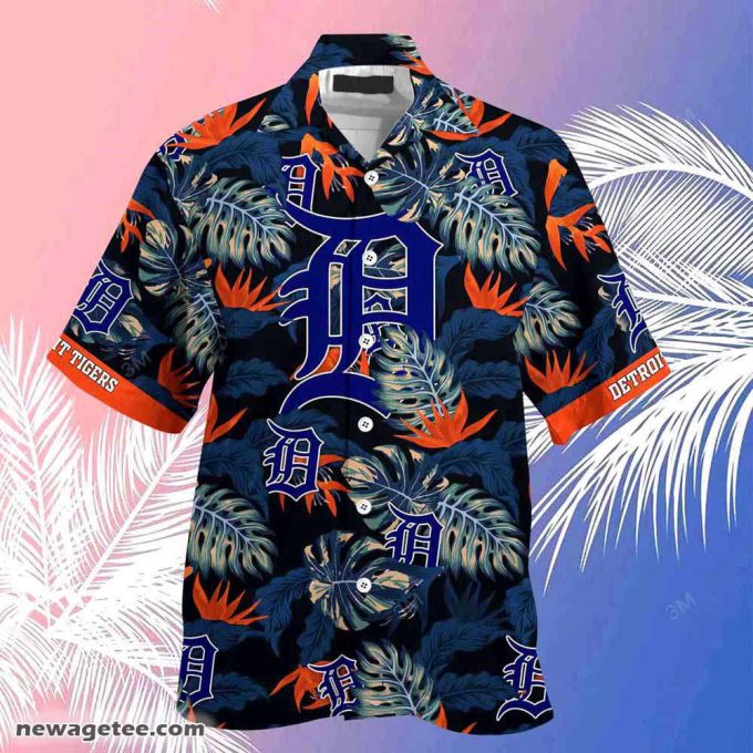 Detroit Tigers Mlb Summer Beach Hawaiian Shirt Stress Blessed Obsessed 3