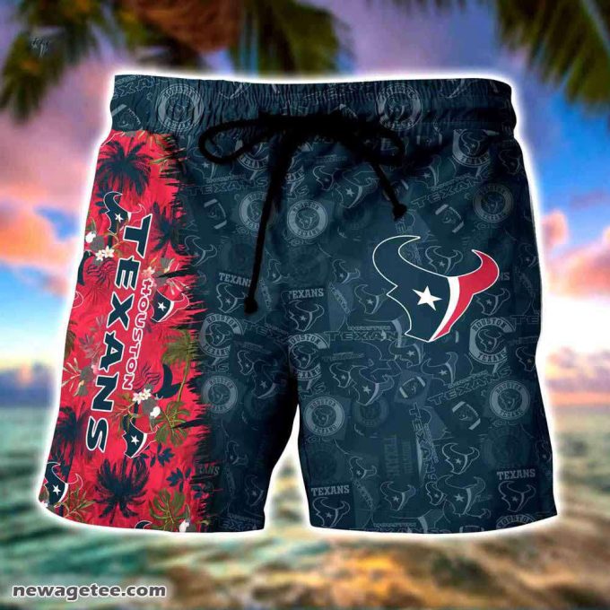 Houston Texans Nfl Summer Beach Hawaiian Shirt 4