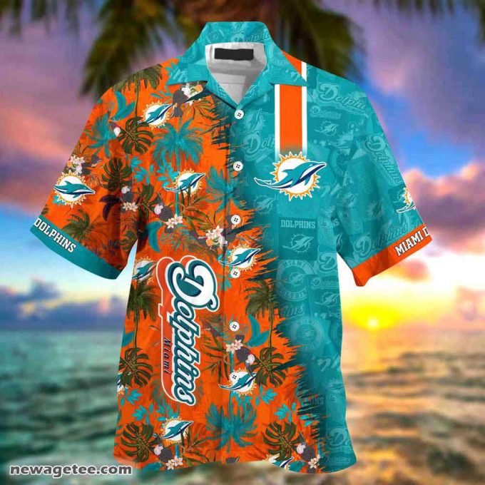 Miami Dolphins Nfl Summer Beach Hawaiian Shirt 2